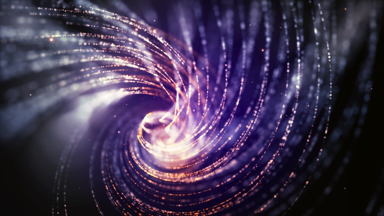 abstract, lines, background, wallpaper, light, blur, motion, curve, glow